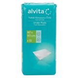 Alvita 10 Adet 60 cm x 90 CM Yatak Koruyucu Örtü