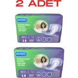 Alvita L Beden Belbantlı 2x30 Adet Hasta Bezi