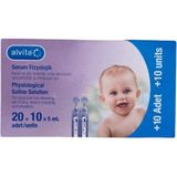 Alvita Serum Fizyolojik 30 Flakon (20 10X5ML) - Beyaz