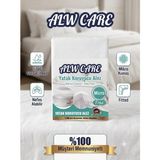 Alw Care Micro Fitted Sıvı Geçirmez Yatak Koruyucu Alez 120X200 - 120 x 200 cm - Beyaz