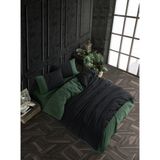 Always Çarşafı Lastikli Çift Kişilik Çift Taraflı Nevresim Takımı - 200 x 220 cm - Zümrüt