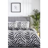Always Çarşafı Lastikli Çift Kişilik Zebra Nevresim Takımı