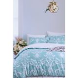 Always Çarşafı Lastikli Çift Taraflı Çift Kişilik Nevresim Takımı Motif Mint