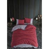 Always Çarşafı Lastikli Tek Kişilik Çift Taraflı Nevresim Takımı - 160 x 220 cm - Açık Gri