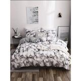 Always Çarşafı Lastikli Tek Kişilik Çift Taraflı Nevresim Takımı - 160 x 220 cm - Antrasit - Gri