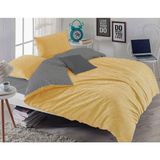 Always Çift Kişilik Çift Taraflı Pamuklu Sarı 200x220 cm Nevresim Takımı
