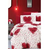 Always Lastikli Çarşaflı Tek Kişilik Nevresim Takımı Çift Taraflı Big Love