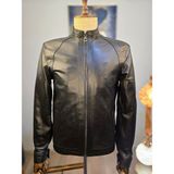 Always Leather Ince Işçilikli Usta Işi Özel Dikim Kuzu Derisi Mont - XL - Siyah
