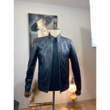Always Leather Usta Işi Özel Dikim Deri Mont - Siyah - 4XL