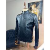 Always Leather Usta Işi Özel Dikim Deri Mont - Siyah