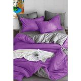 Always Pamuklu Tek Kişilik Nevresim Takımı - 160 x 220 cm - Lila