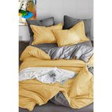 Always Pamuklu Tek Kişilik Nevresim Takımı - 160 x 220 cm - Sarı