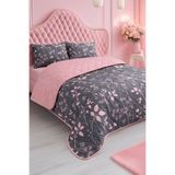 Always Pike Çift Kişilik Kapitone Desenli pike Yatak Örtüsü Takımı - 200X230cm - 2 Adet Yastık Kılıflı