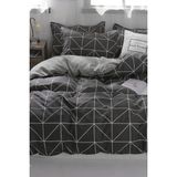 Always Ranforce Çift Taraflı Çift Kişilik Nevresim Takımı - 200 x 220 cm - Füme