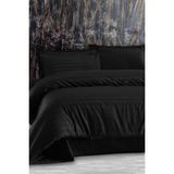 Always Siyah Çift Kişilik Saten Nevresim Takımı - Renkli - 200 x 220 cm