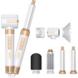 Always Teknoloji 7 Başlıklı Iyonik Saç Şekillendirici Saç Kurutma Fön Makinası 7in1 Multi Styler 110000 Rpm 1400W - Beyaz - 1400W 110000RPM