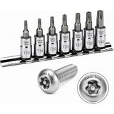 ALWAYSSPEED H Retta 1/4 Lokmalı Delikli 5 Köşe Torx Takımı 7 Parça