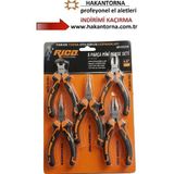ALWAYSSPEED H Rico 5 Parça Mini Pense Seti Karga Burun Yan Keski Pense