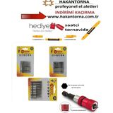 ALWAYSSPEED H Rico Matkap Ucu Mıknatıslı Torx Bits Uç Allen Tornavida Seti Ucu Matkap Tutucu Mıknatıslı