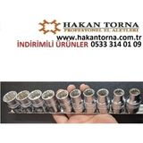 ALWAYSSPEED Ht- Arm 1/2 Cr-V Kısa Yıldız Lokma Takımı 12 Köşe 10 Parça