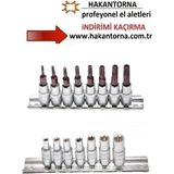 ALWAYSSPEED Ht-Arm 1/4 Delikli Torx Bits Uç Seti 1/4 E Lokma Takımı