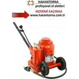 ALWAYSSPEED Ht- Friko Havalı Hidrolik Şişe Kriko 50 Ton (Tekerlekli Tip)