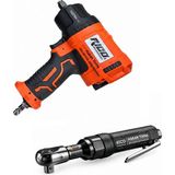 ALWAYSSPEED Ht Rico 1/2 Havalı Somun Sökme Çift Çekiç 1/2 Havalı Cırcır Havalı Set