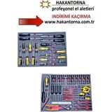 ALWAYSSPEED Ht-Rico Dolu Takım Arabası Içi Bits Torx Uç Tornavida Seti Takımı 118 Parça