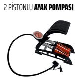 ALWAYSSPEED - -Rıco Lastik Şişirme Pompası Çift Piston