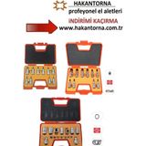 ALWAYSSPEED Rico Lokmalı Torx Bits Takımı- Lokmalı Allen Alyan - 1/2-1/4 E Lokma Takımı Seti 36 Parça