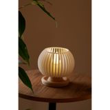 Alwen ORİON V2 | Dekoratif Led Tealight Mumluk | Masaüstü Aydınlatma | Tekli | 7x7,5 cm