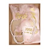 ALYA -BUTIK 4'lü Bride To Be Set, Bekarlığa Veda set, Taç ve Bileklik seti