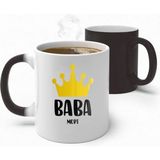 Alya Gift Shop Kişiye Özel Baba Sihirli Kupa Bardak - Beyaz - 300 ml