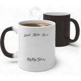 Alya Gift Shop Kişiye Özel Biz Bize Yeteriz Sihirli Kupa Bardak - Beyaz - 300 ml