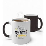 Alya Gift Shop Kişiye Özel Drama Öğretmeni Sihirli Kupa Bardak - Beyaz - 300 ml