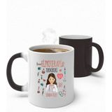 Alya Gift Shop Kişiye Özel Fizyoterapi Teknikeri Sihirli Kupa Bardak - Beyaz - 300 ml