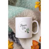 Alya Gift Shop Kişiye Özel Isme Özel Kupa Bardak - Beyaz - 300 ml