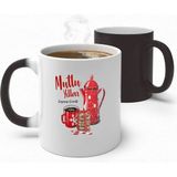Alya Gift Shop Kişiye Özel Mutlu Yıllar Sihirli Kupa Bardak - Beyaz - 300 ml