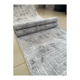 Alya Home Kaymaz Taban Kesme Salon Koridor Mutfak Halısı Yolluk Stan Gri