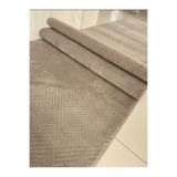 Alya Home Kaymaz Tabanlı Elit Bukle Kesme Salon Koridor Mutfak Halısı Vizon Yolluk