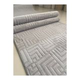 Alya Home Kaymaz Tabanlı Elit Bukle Kesme Salon Koridor Mutfak Halısı Yolluk Çeşme Gri
