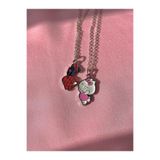 Alya Jewelry Spiderman Hello Kitty Çift Kolye