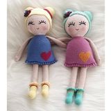 Alya Kardeş Bebekler Amigurumi Organik Oyuncak