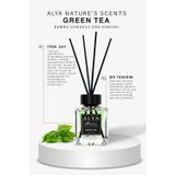 Alya Nature's 100 ml Scents Green Tea Bambu Çubuklu Oda Kokusu