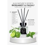 Alya Nature's Scents Bergamot & Patchouli Bambu Çubuklu Oda Kokusu - Bergamot & Paçuli Kokusu