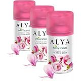ALYA Nature's Scents Magnolia - Manolya Oda Kokusu Yedek Makine Spreyi 250 ml (3 paketi)