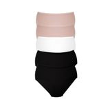 ALYA UNDERWEAR Kadın İç Çamaşırı, Büyük Beden Yüksek Bel Kadın Külotlar, Nefes Alabilir, Organik, Extra Battal, Pamuklu Kadın Çamaşırı, 5'li Paket (8XL, 9XL, 10XL) (Multicolor-P02, 10XL)