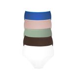 ALYA UNDERWEAR Kadın İç Çamaşırı, Büyük Beden Yüksek Bel Kadın Külotlar, Nefes Alabilir, Organik, Extra Battal, Pamuklu Kadın Çamaşırı, 5'li Paket (8XL, 9XL, 10XL) (Multucolor-P03, 9XL)