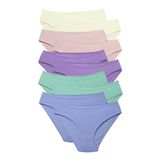 ALYA UNDERWEAR Kız Çocuk Külot, Pamuklu, Rahat Kız Çocuk Slipleri 10'lu Paket (X15, 3-4 Yaş)