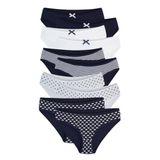 ALYA UNDERWEAR Kız Çocuk Külot, Pamuklu, Rahat Kız Çocuk Slipleri 10'lu Paket (X21, 3-4 Yaş)